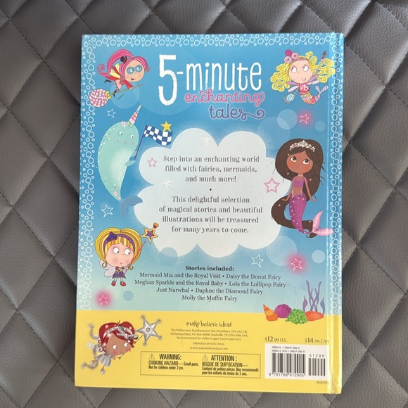 5-Minute Enchanting Tails Mermaids Fairies Magical Stories Anthology for kids - Picture 2 of 9